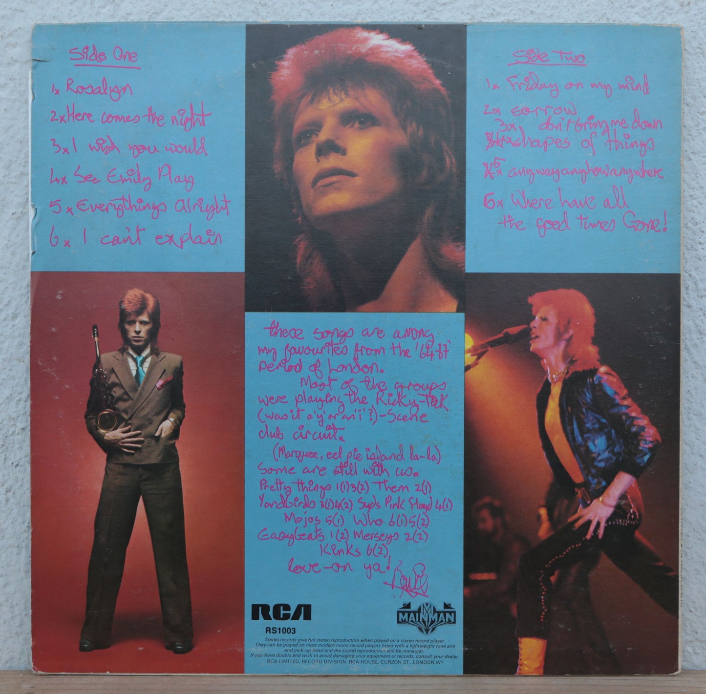 David Bowie - Pinups