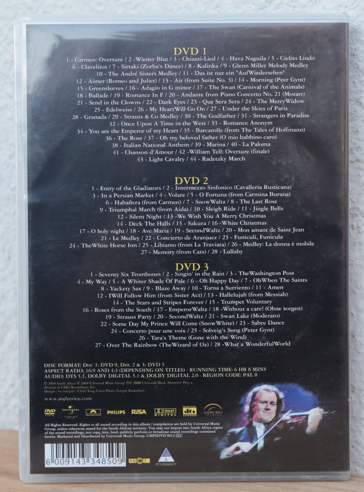 Andre Rieu - The 100 Greatest Moments (3 disc set)