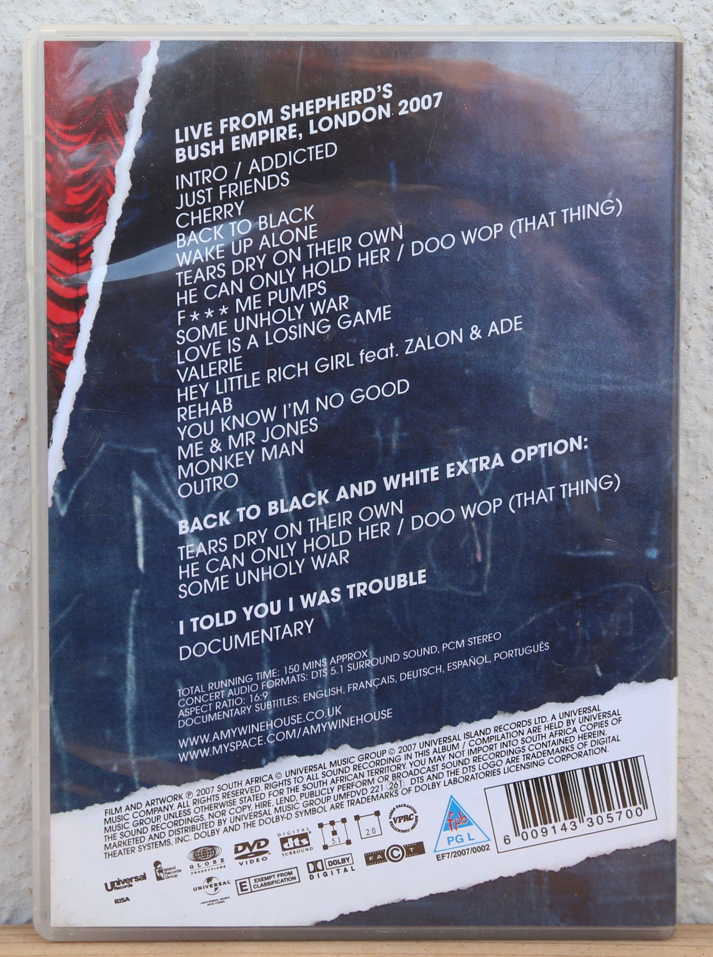 Amy Winehouse - I told you i was trouble, live in London.