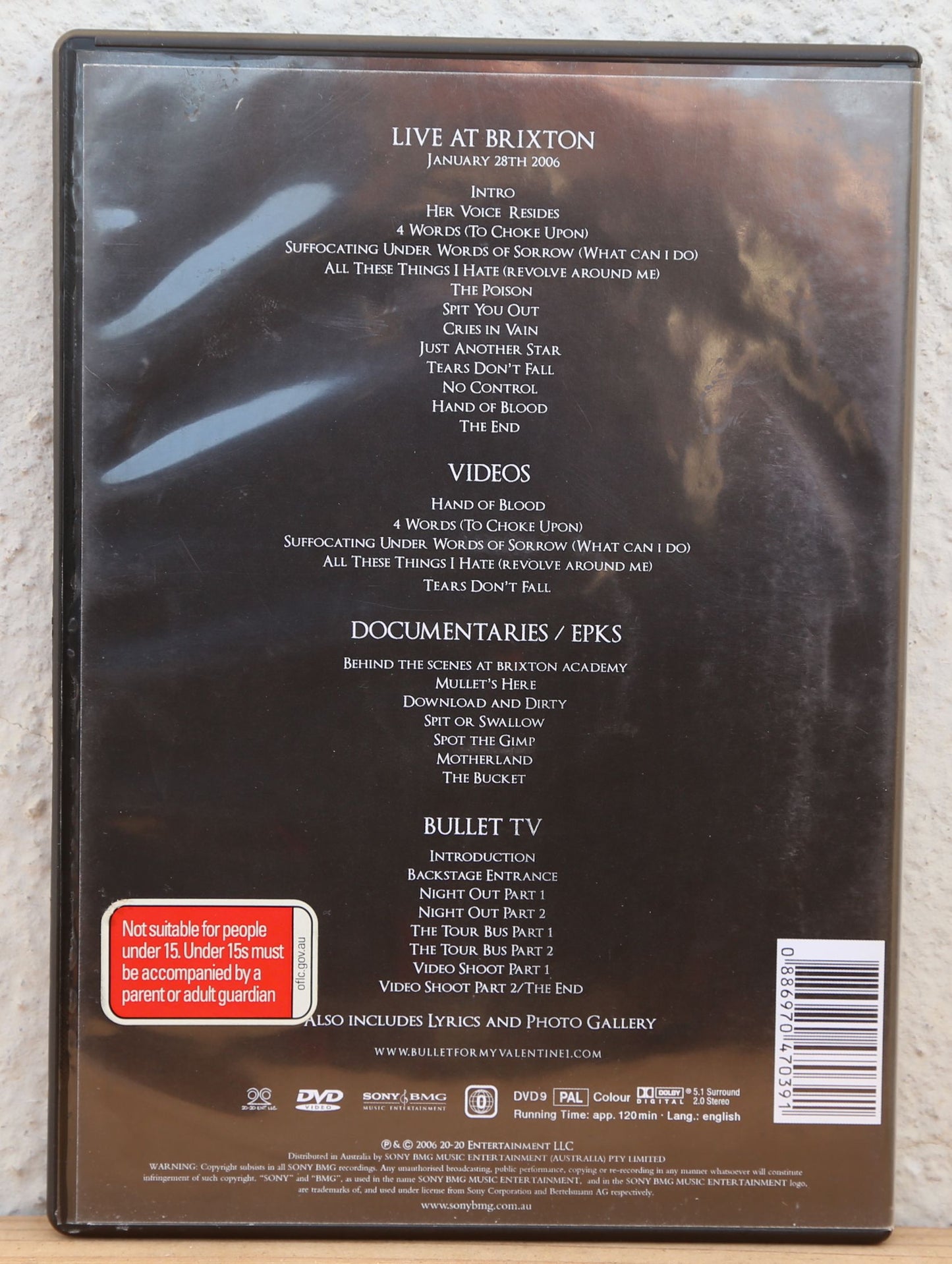 Bullet for my Valentine - The Poison (dvd)