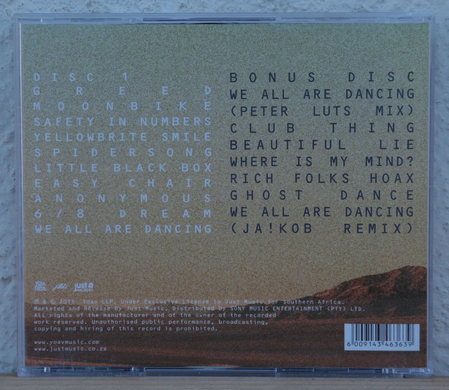 Yoav - A fool proof escape plan (double disc)