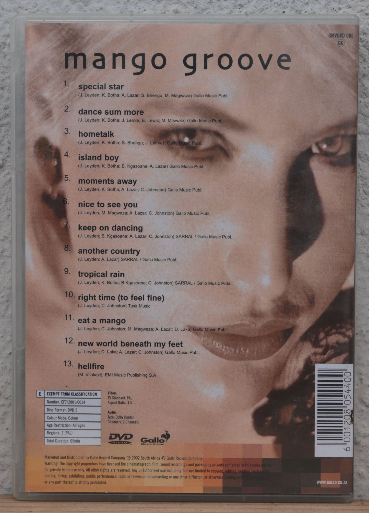 Mango Groove - The Ultimate Collection (dvd)