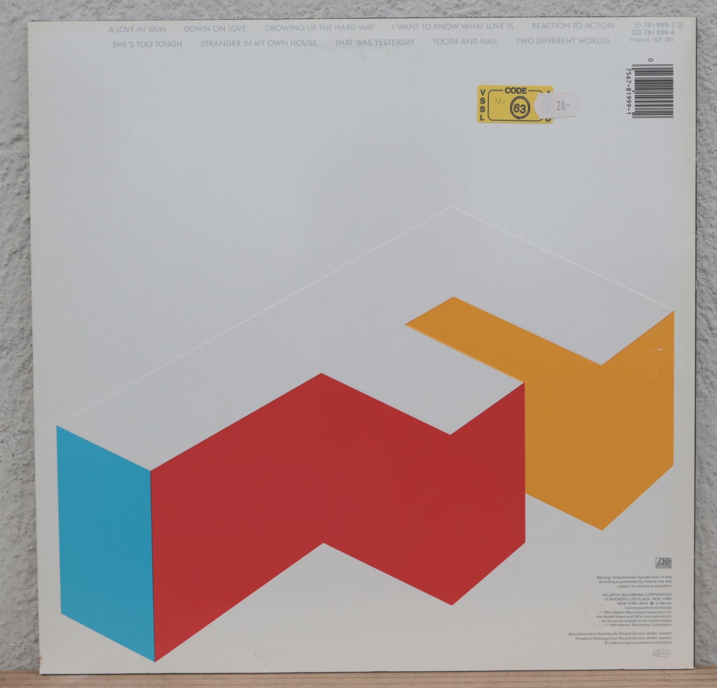 Foreigner - Agent Provocateur