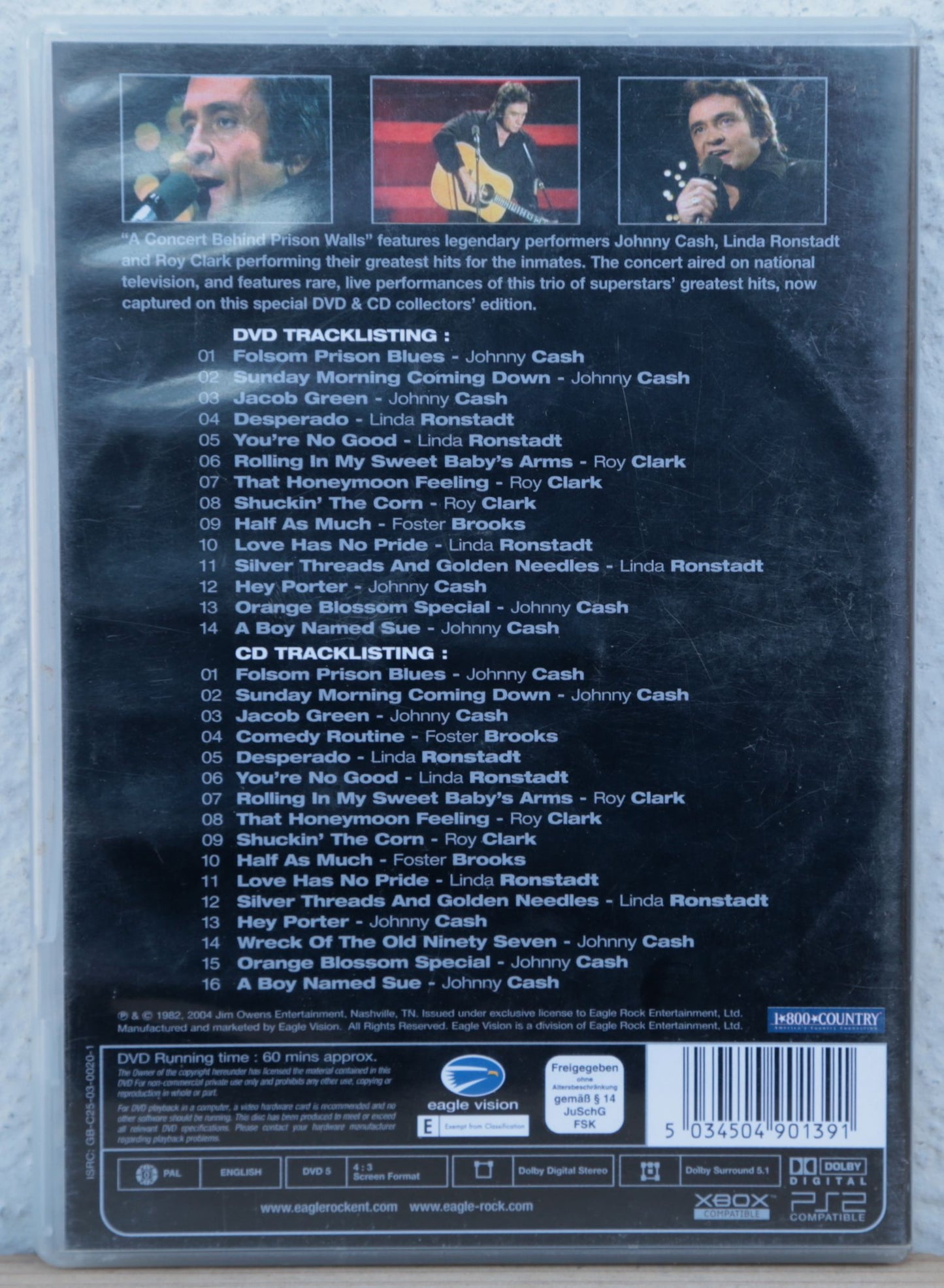 Johnny Cash - A concert behind prison walls (CD/DVD combo)
