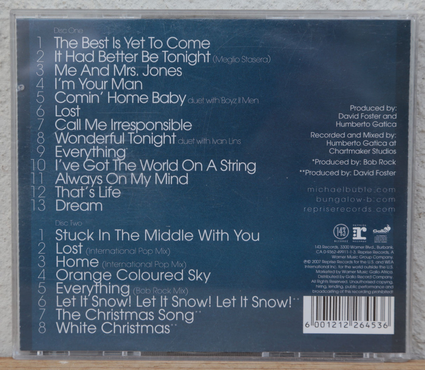Michael Buble - Call me irresponsible (double disc)