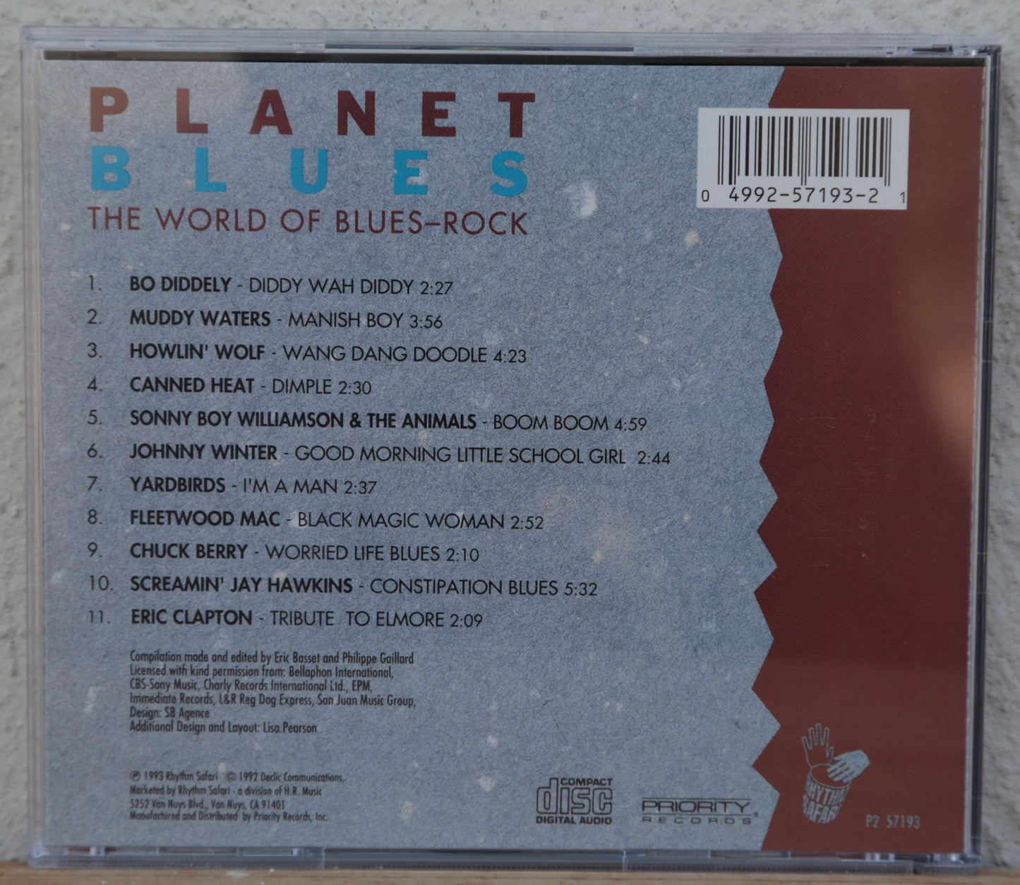 Planet Blues - The World of Blues Rock (cd)