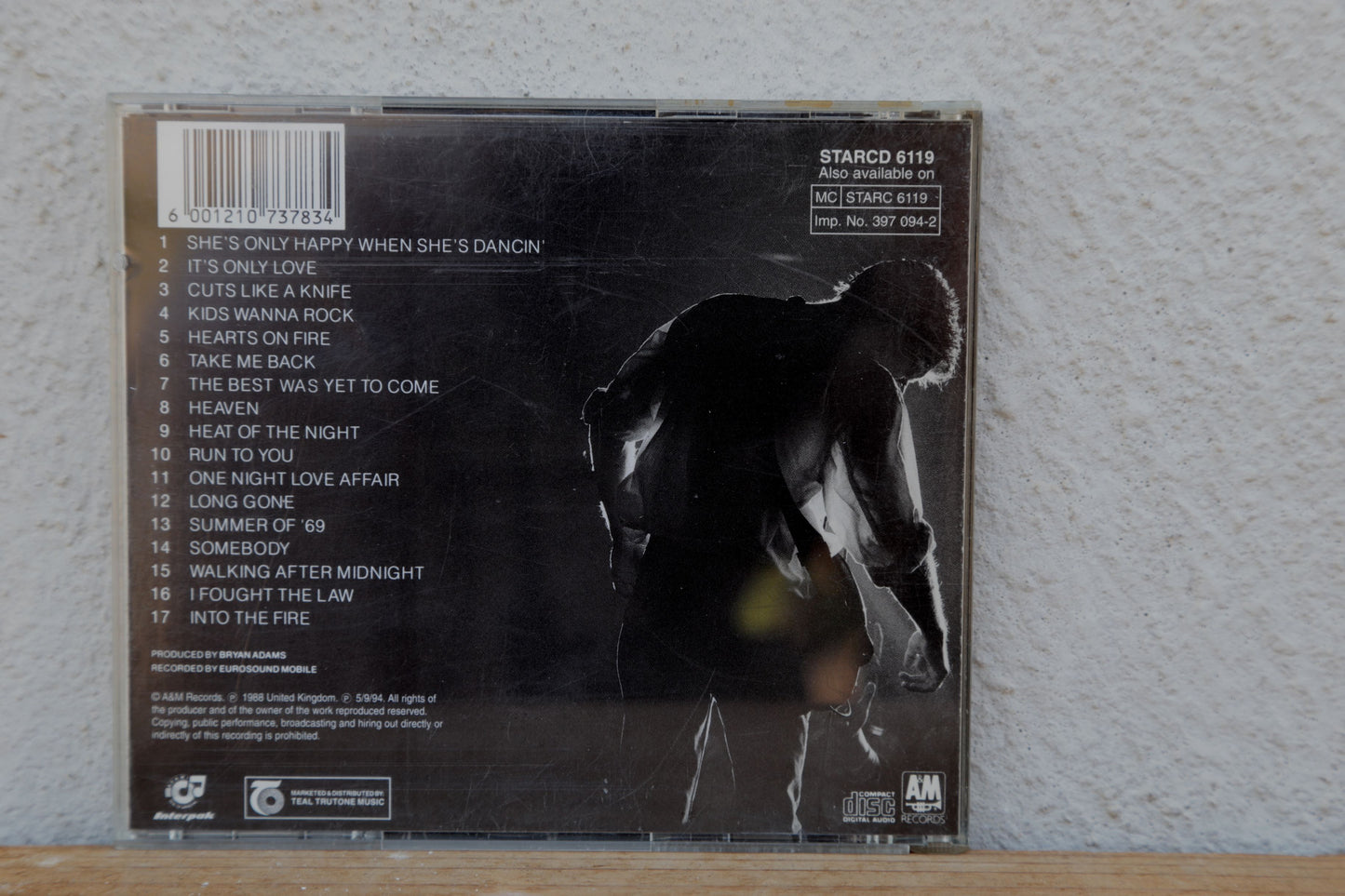 Bryan Adams - Live! Live! Live! (cd)