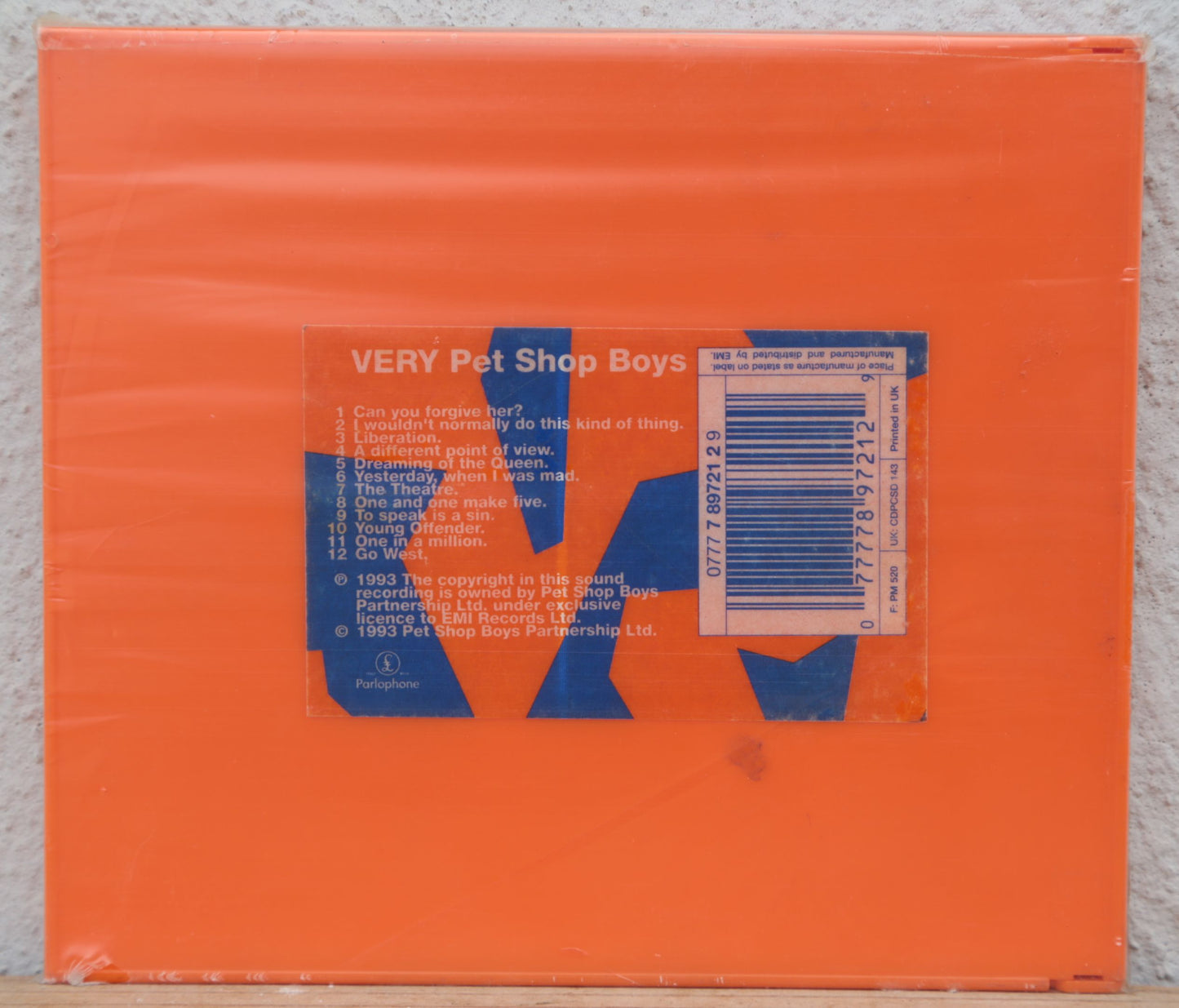 Pet Shop Boys - Very (sealed)