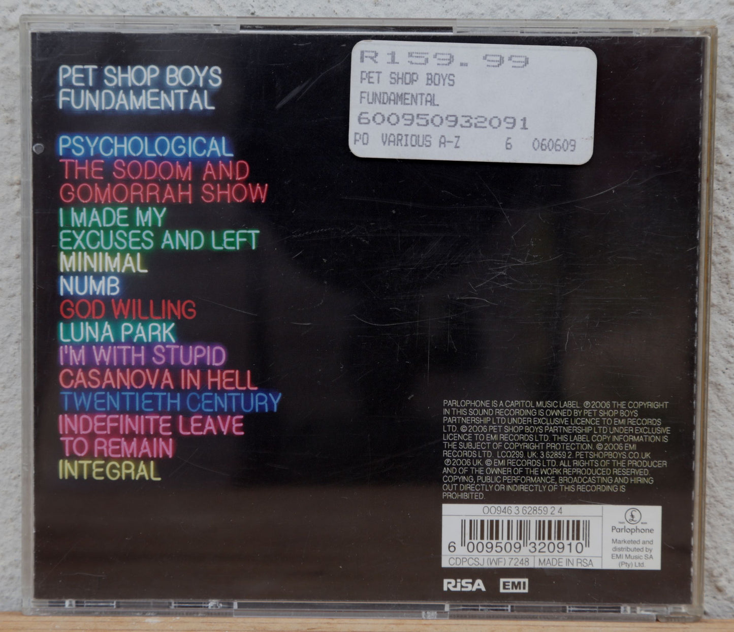 Pet Shop Boys - Fundamental