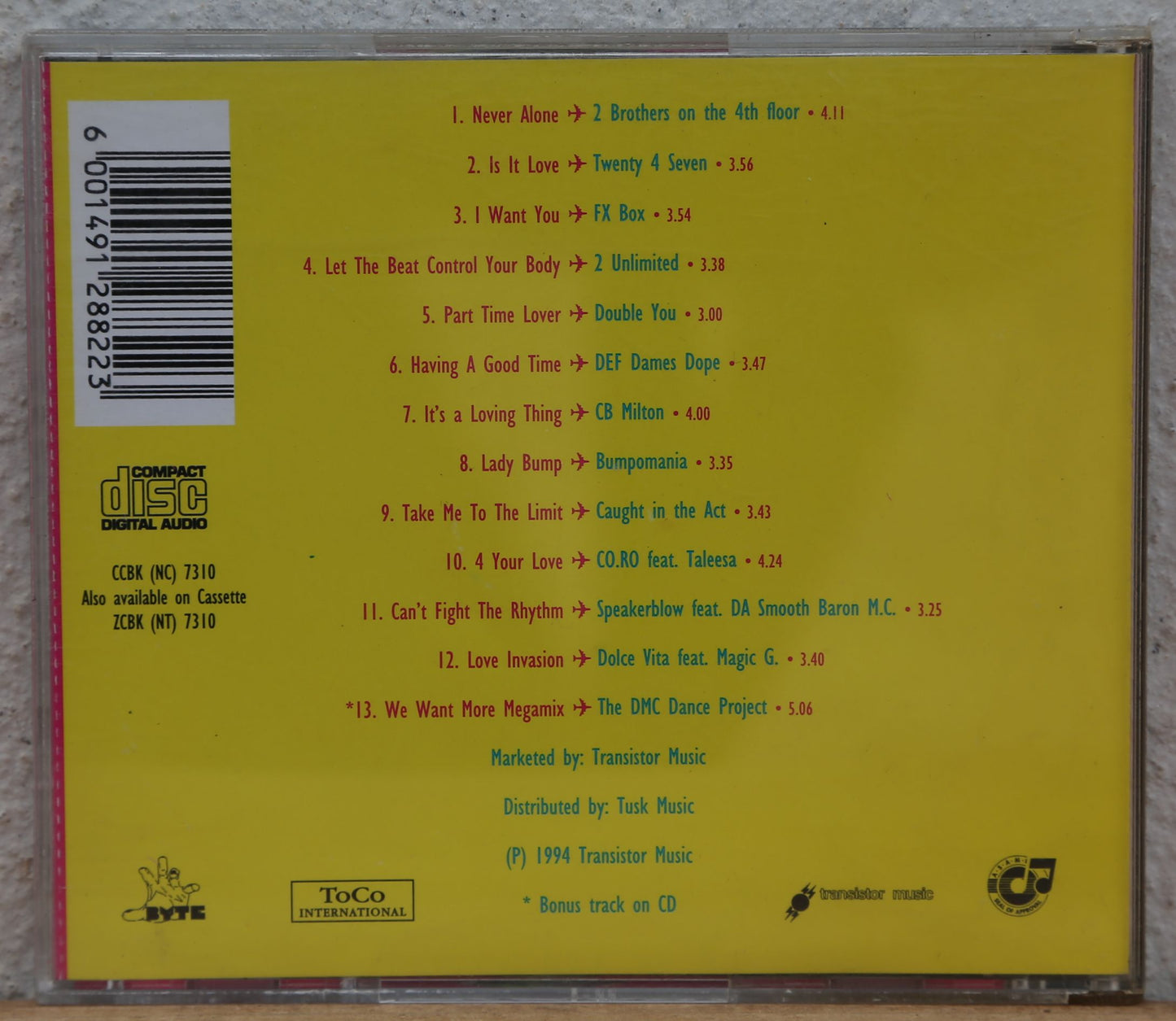 We Want More! 10 (Dance edition) cd