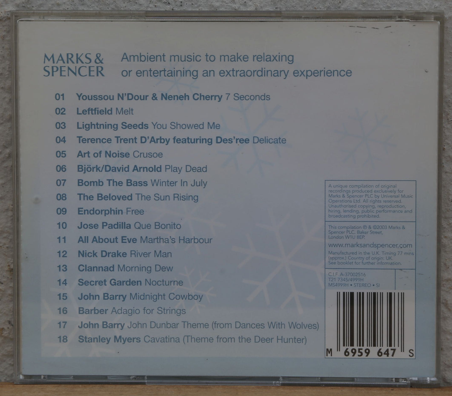 Chillout - A Winter collection (cd)