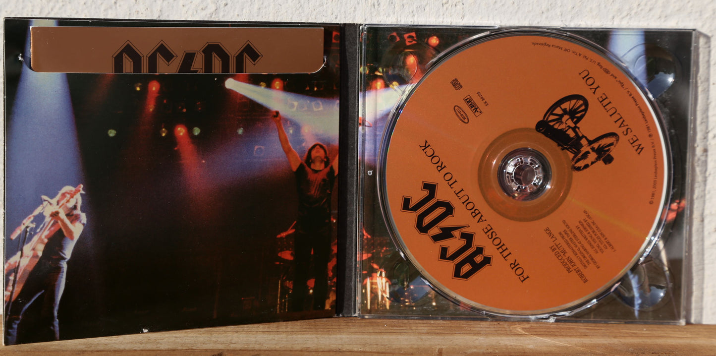 AC/DC - For those about to rock (cd)