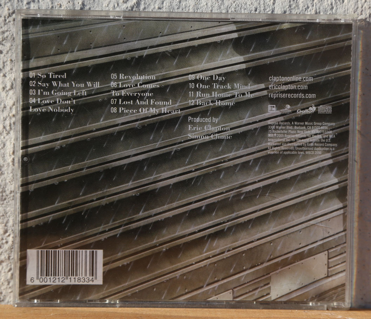 Eric Clapton - Back Home (cd)