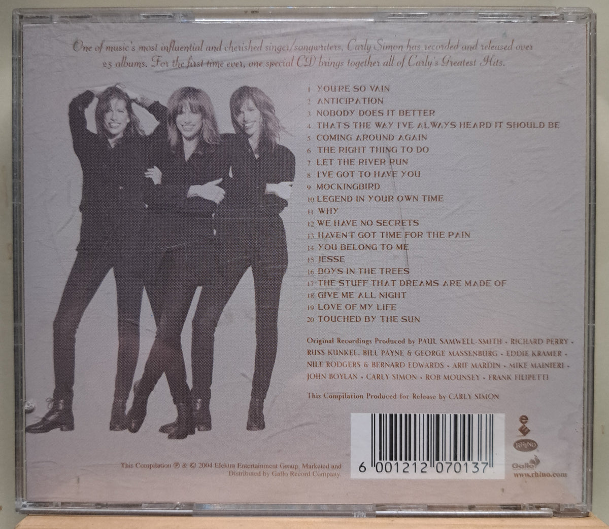 Carly Simon - Reflections (Greatest Hits) cd