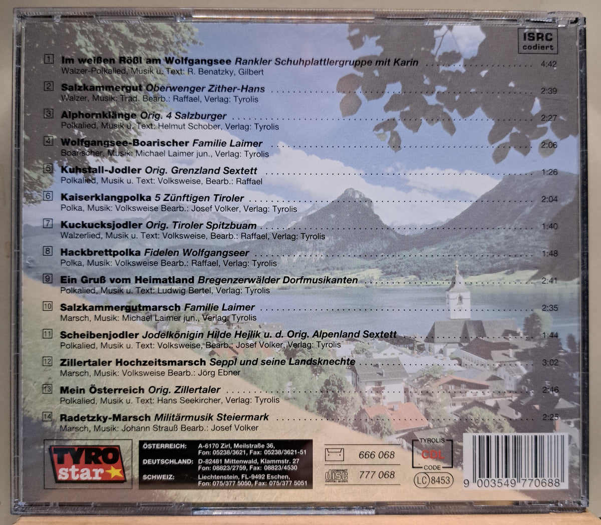 Im weiben röbi am Wolfgangsee - traditional yodel and folk music from the Austrian and Swiss alps