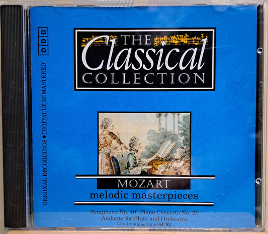 Mozart - Melodic masterpieces (cd)