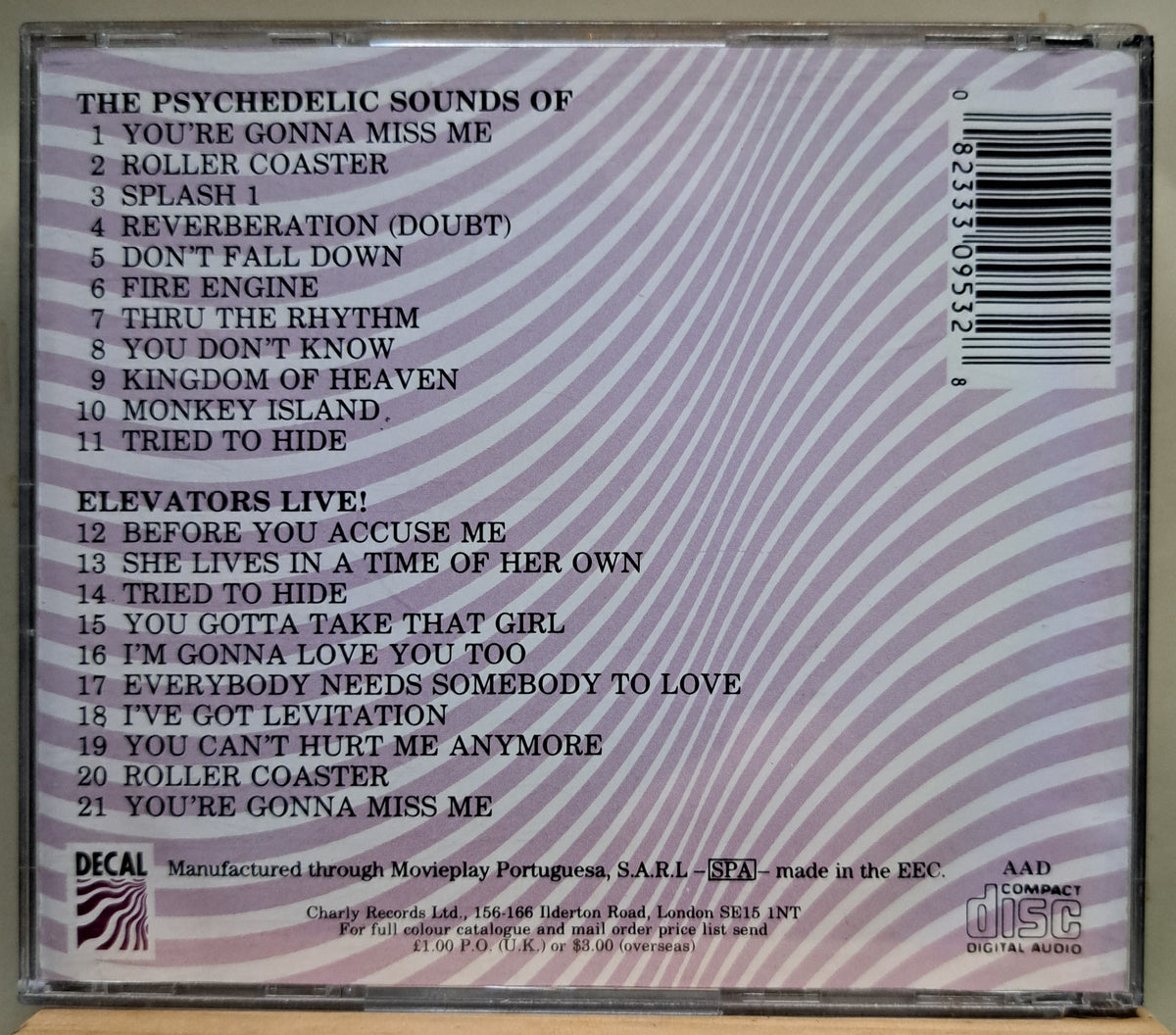 13th. Floor Elevators - The psychedelic sounds of Elevators Live! (cd)