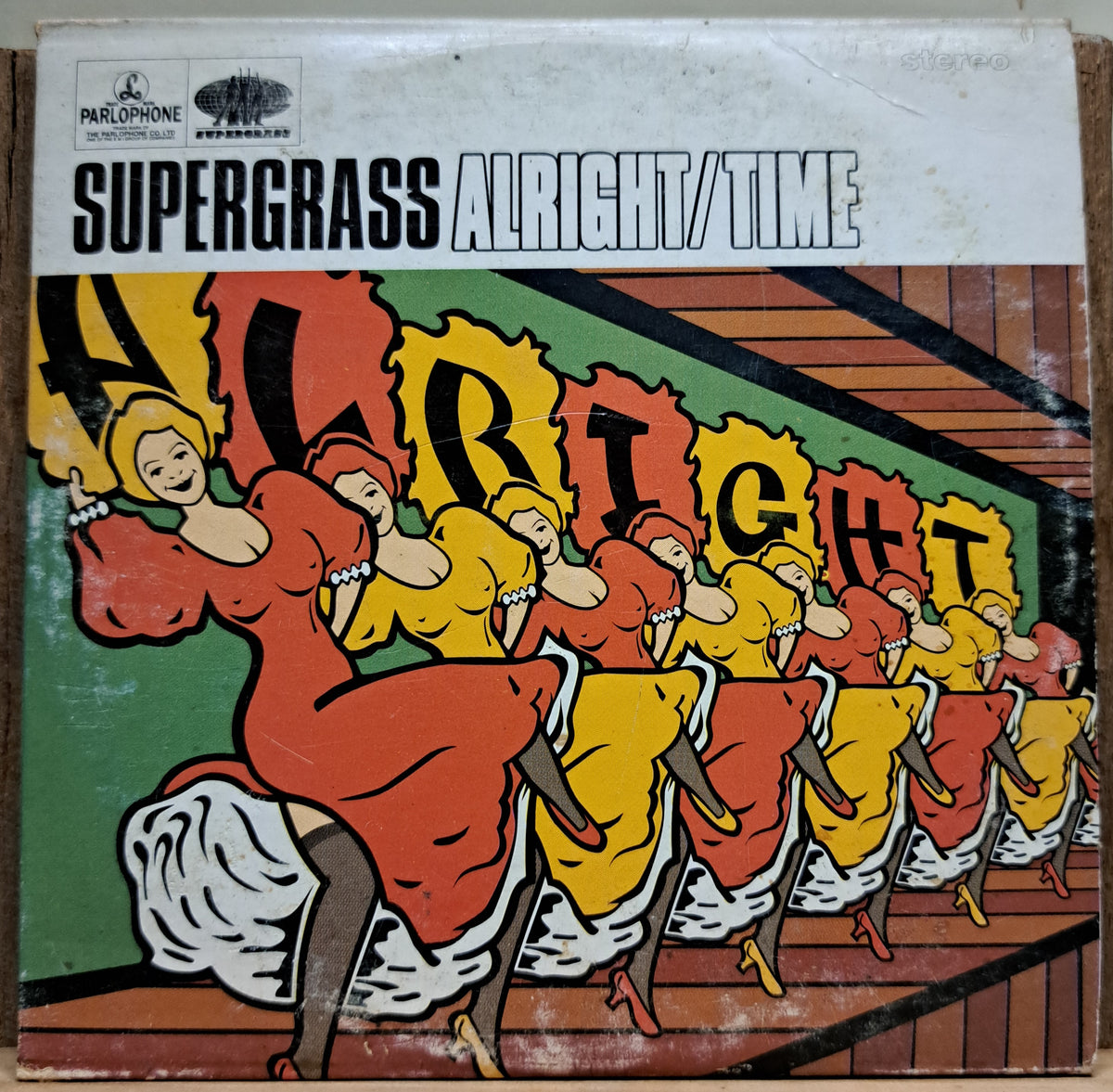 Supergrass - Time/Allright (4 track mini album on cd)