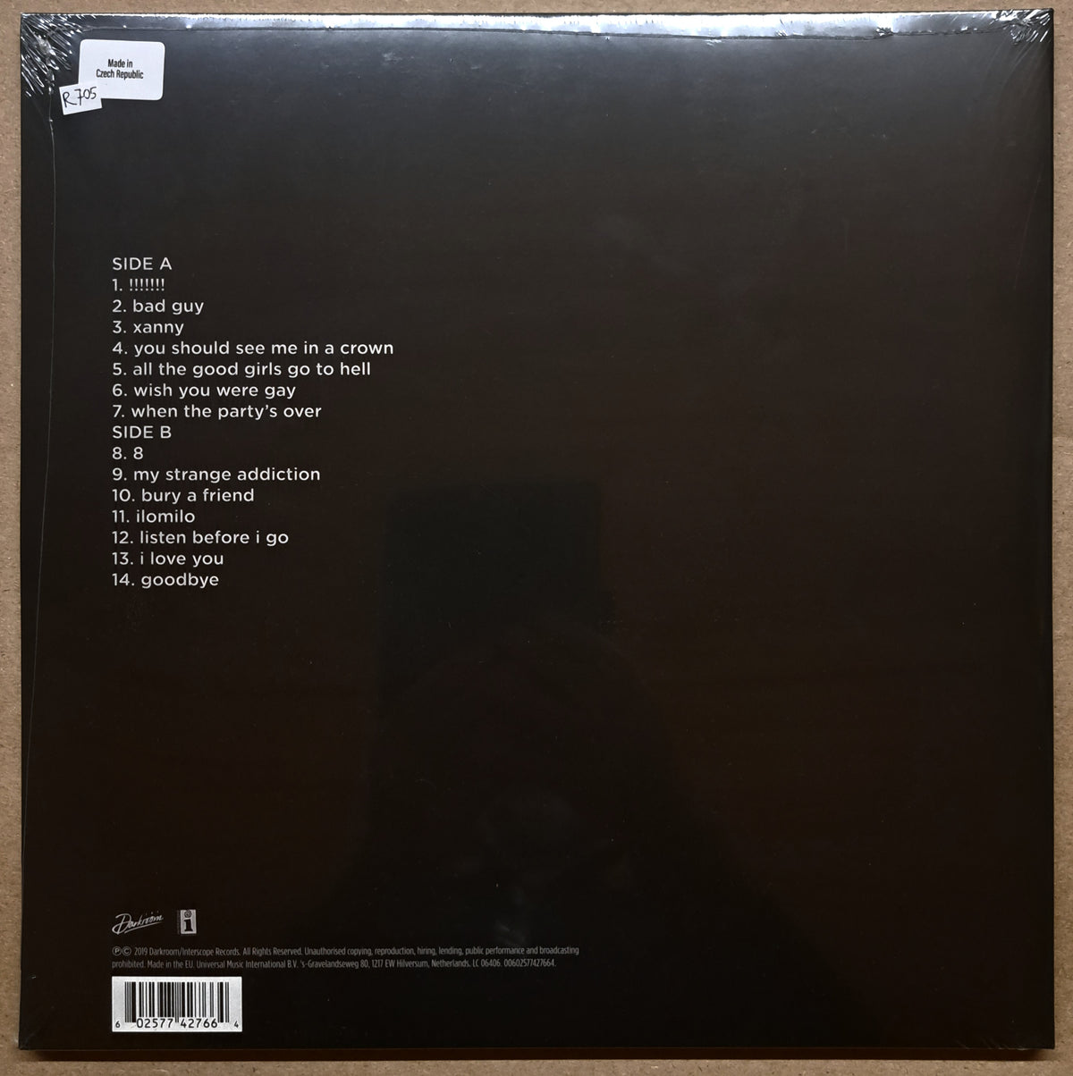 Billie Eilish - When we all fall asleep, where do we go ?