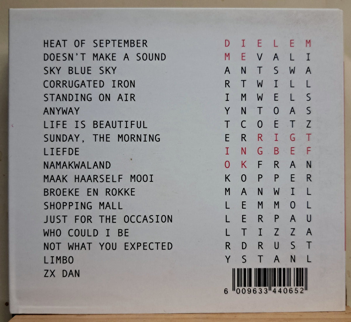 Rigtingbefok - Die Lemme (cd)