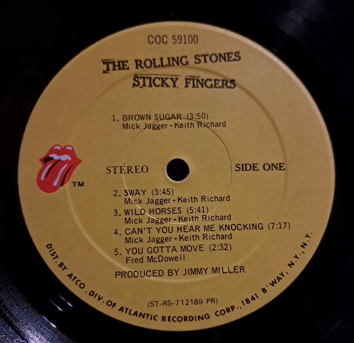 The Rolling Stones - Sticky Fingers (zipper cover)