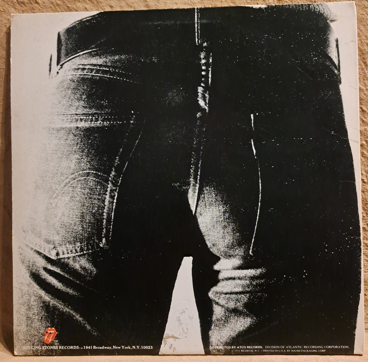 The Rolling Stones - Sticky Fingers (zipper cover)