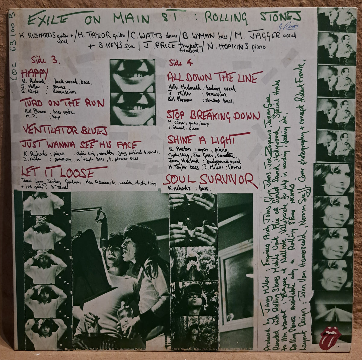 The Rolling Stones - Exile on Main Street (double lp)