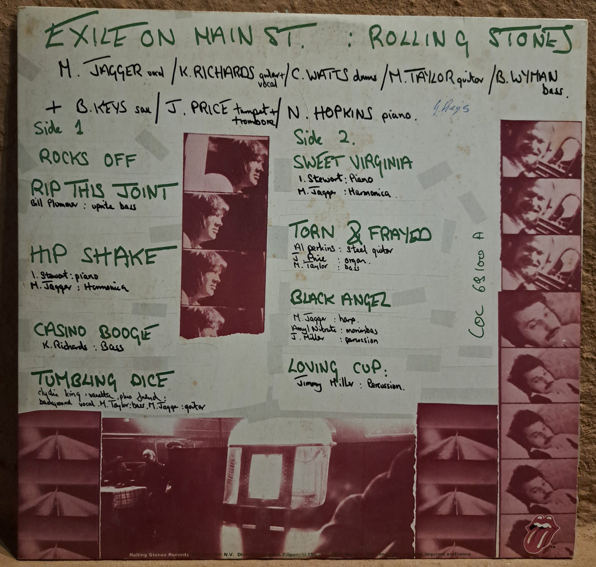 The Rolling Stones - Exile on Main Street (double lp)