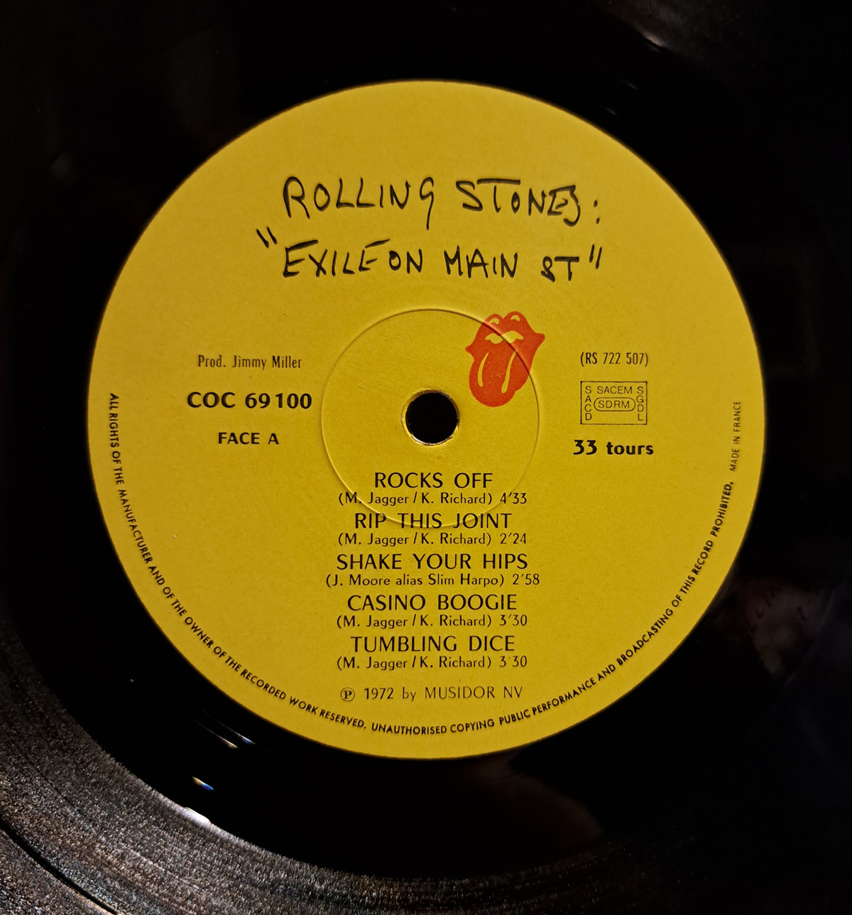 The Rolling Stones - Exile on Main Street (double lp)