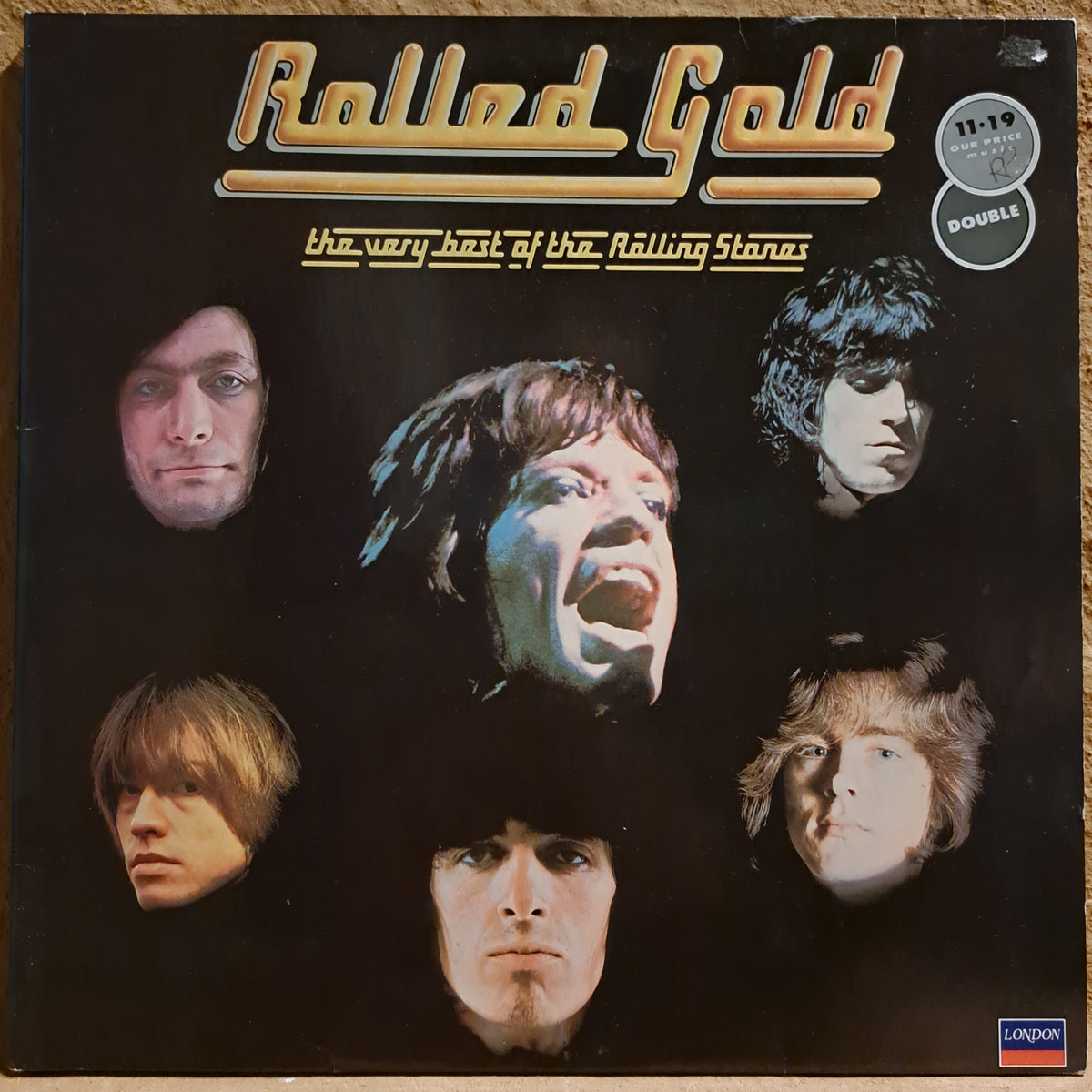 The Rolling Stones  - Rolled Gold, the very best of.. (double LP)