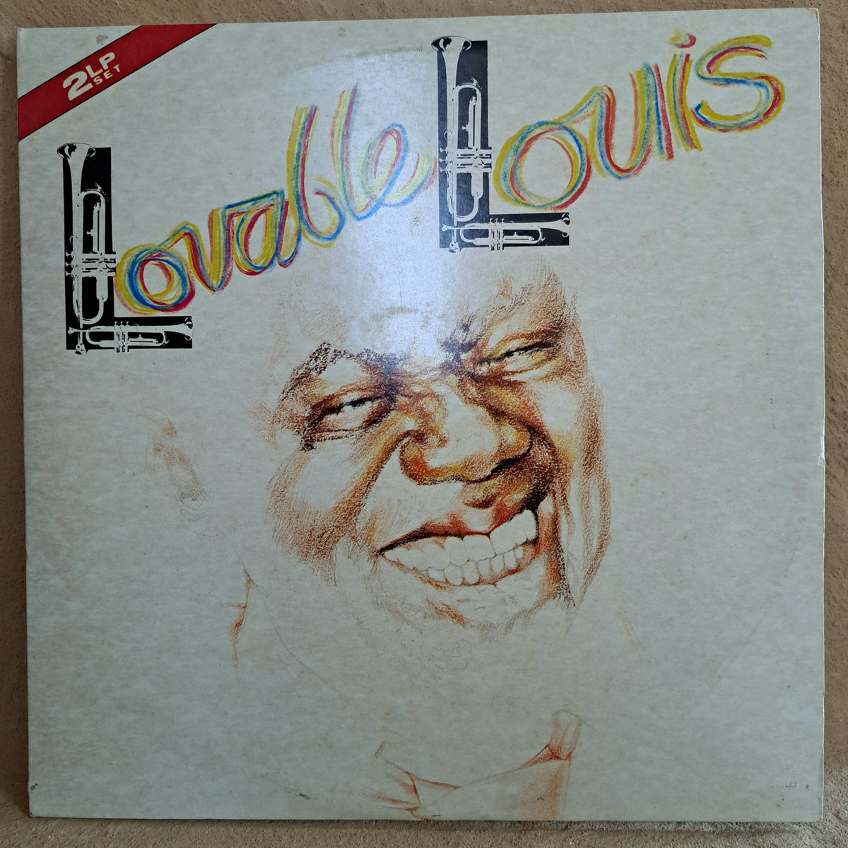 Louis Armstrong- Lovable Louis (double LP)
