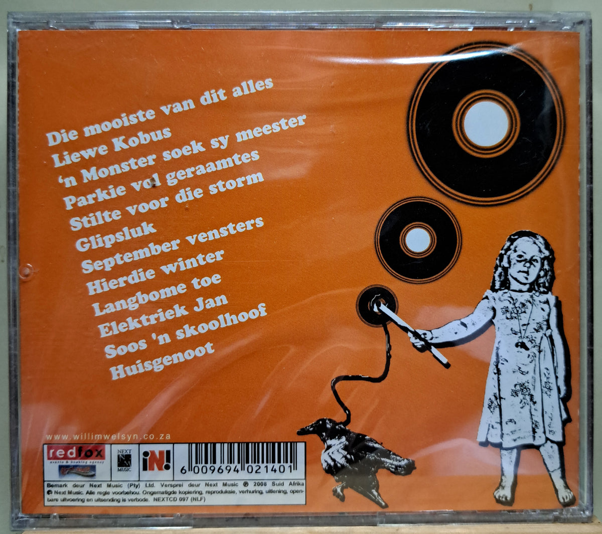 Willim Welsyn en die Sunrise Toffies - Kompos en Kraai (cd, new/sealed)