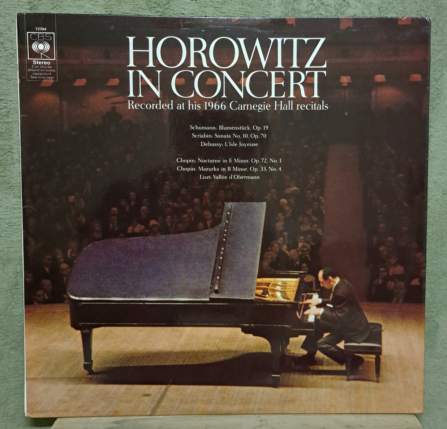 Horowitz in concert -1966 Carnegie Hall recitals