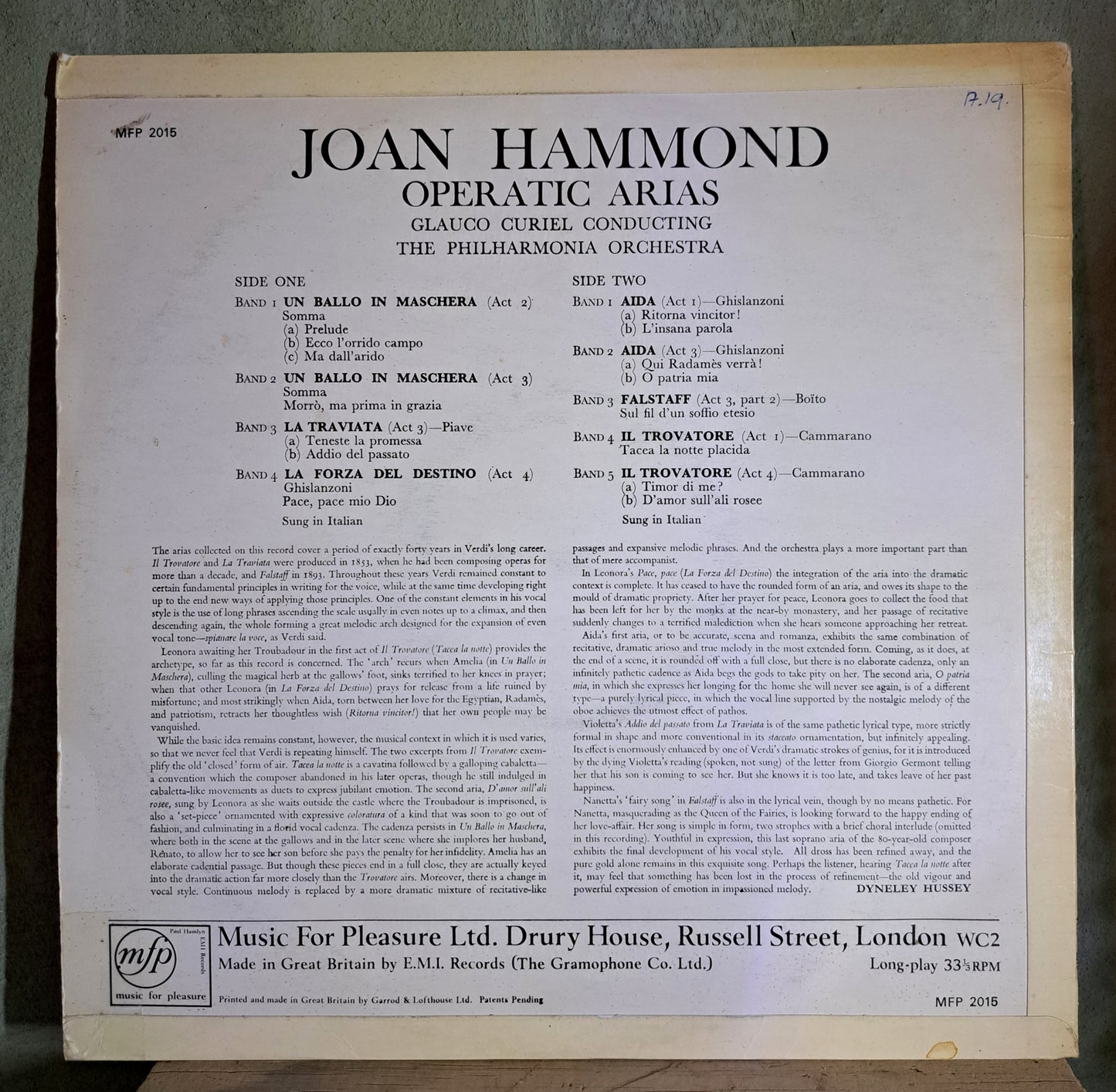 Joan Hammond - Operatic Arias