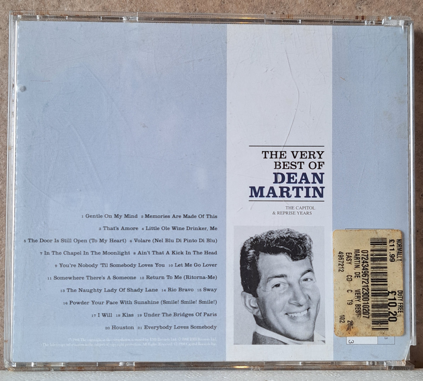 Dean Martin - The very best of Dean Martin (cd)