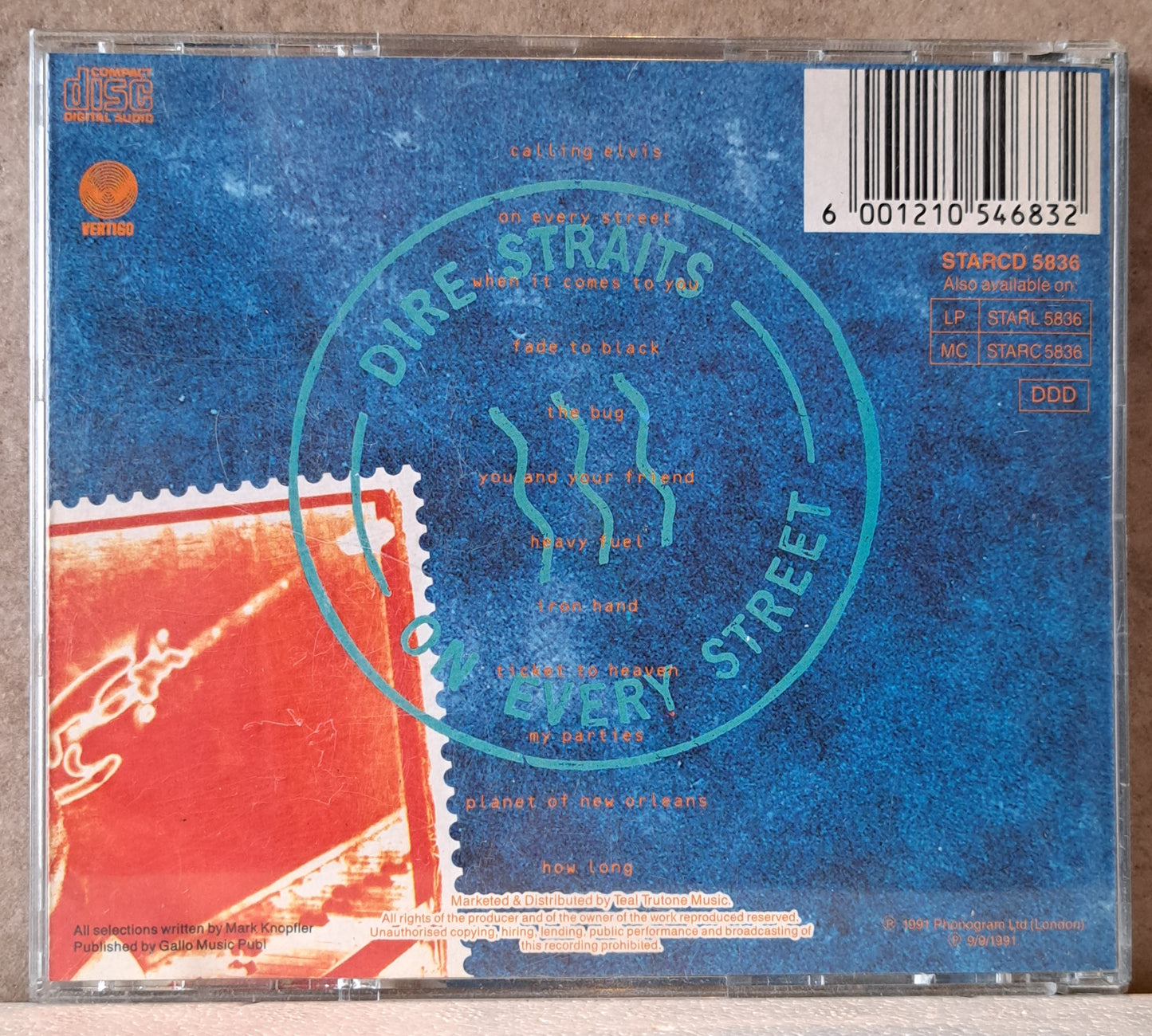 Dire Straits - On every street (cd)