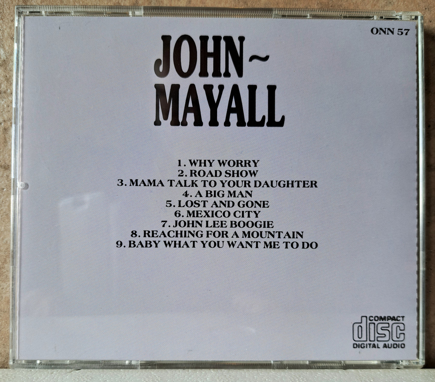 Johm Mayall - John Mayall (cd)