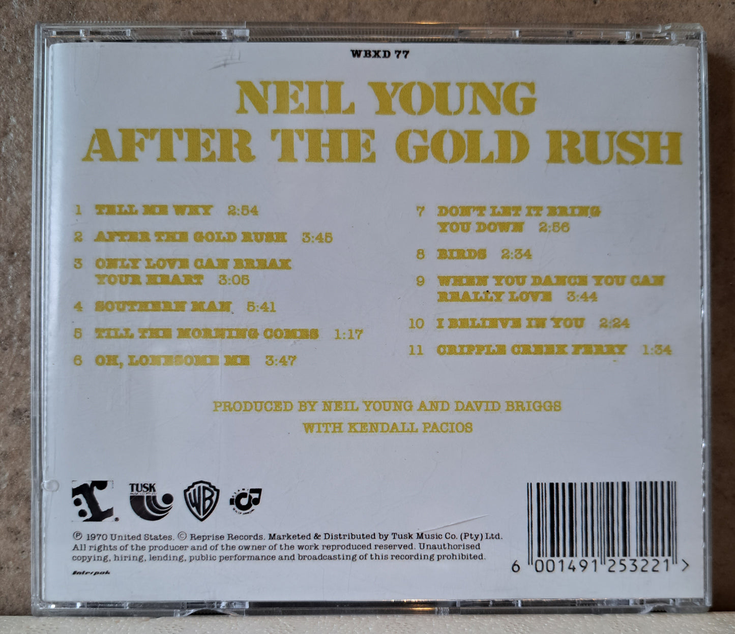 Neil Young - After the gold rush (cd)