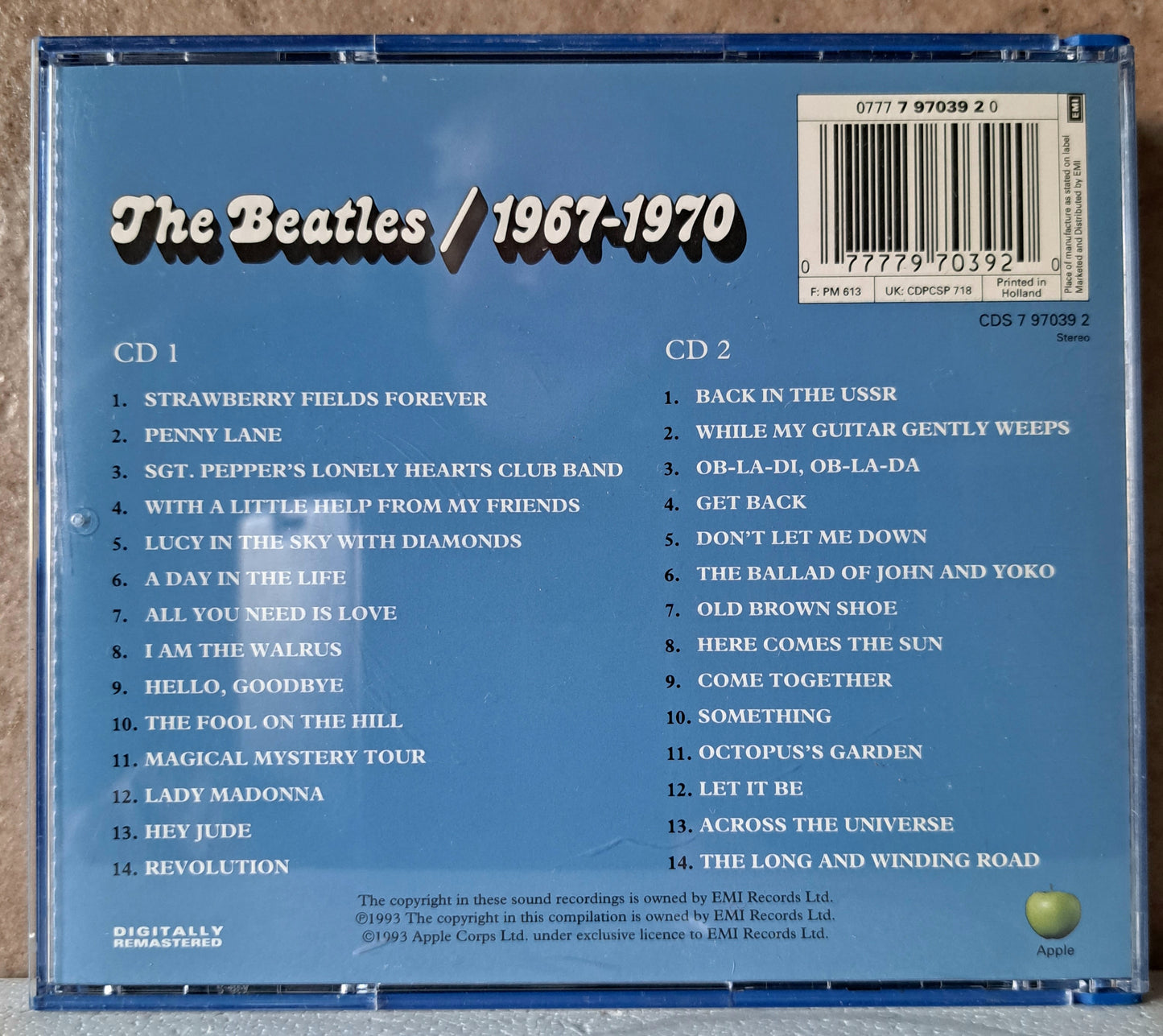 The Beatles 1967 - 1970 (cd)