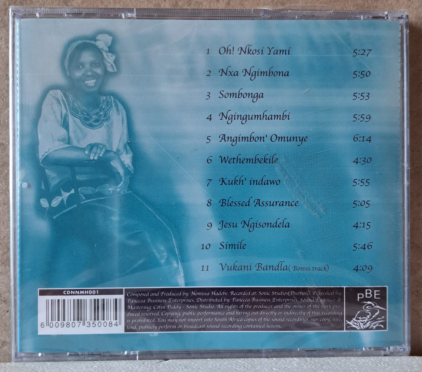 Nomusa Hadebe - Sombonga (cd)