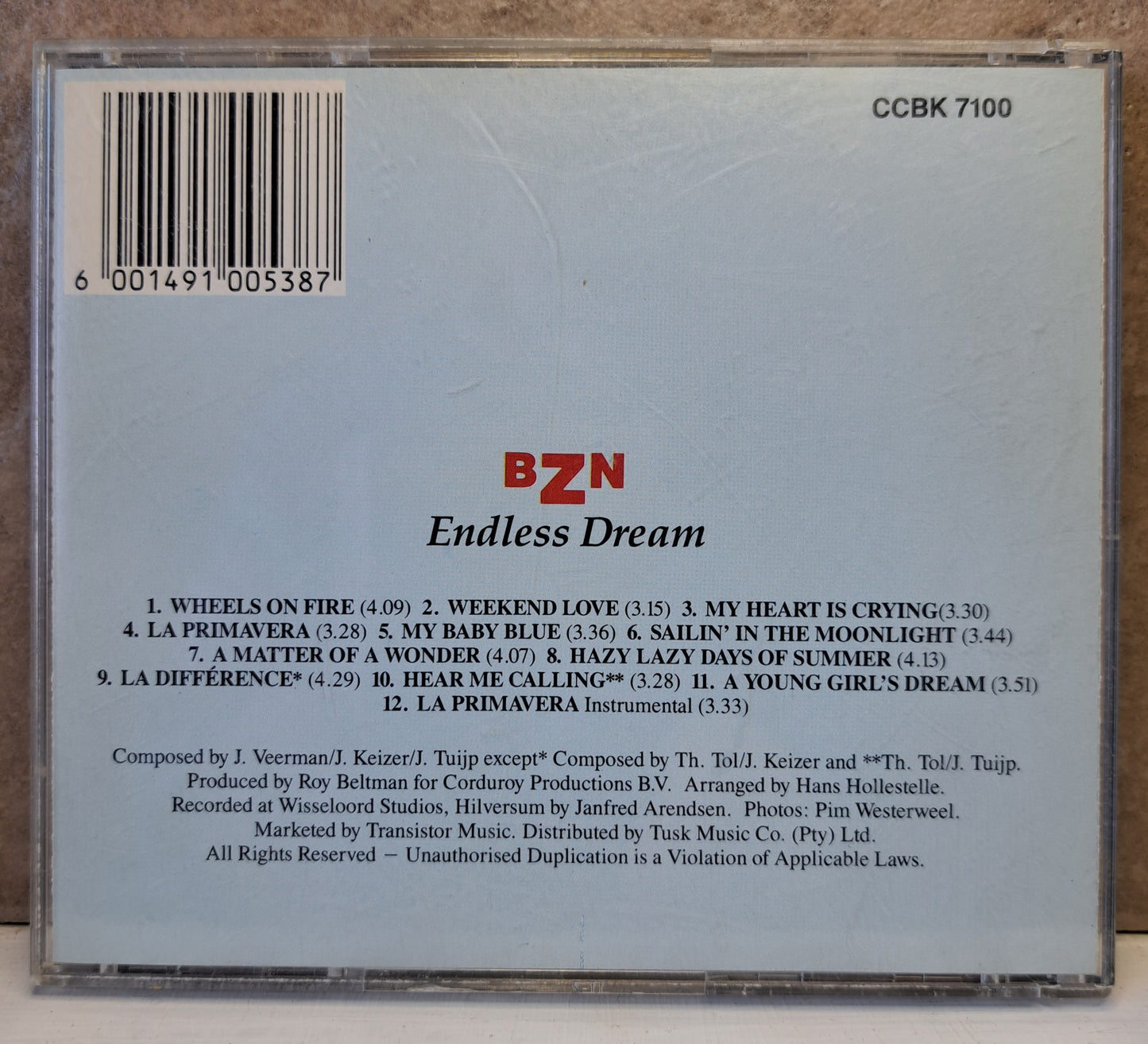 BZN - Endless Dream (cd)