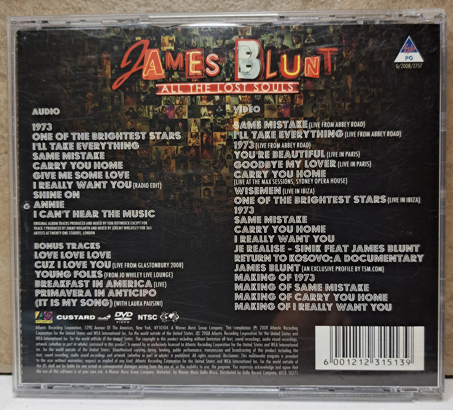 James Blunt - All the lost souls (deluxe edition, cd)