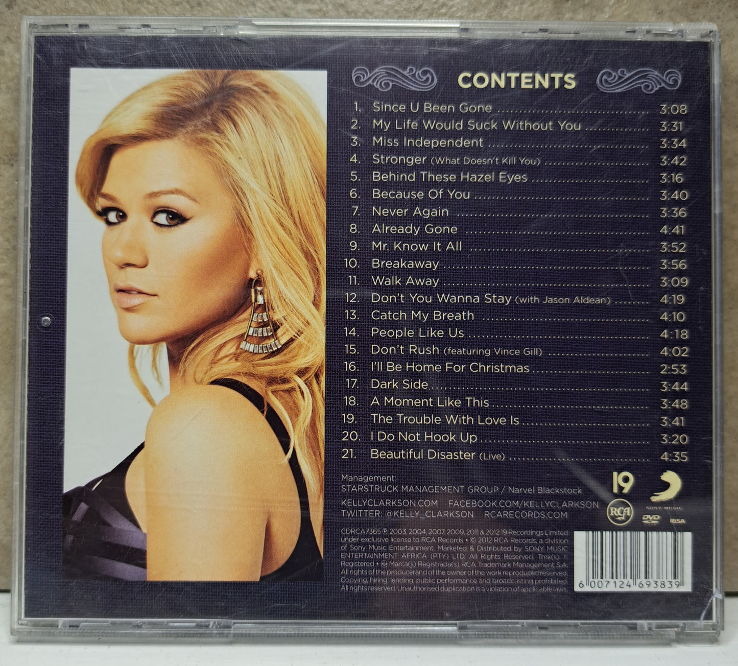 Kelly Clarkson - Greatest Hits, chapter one (cd)