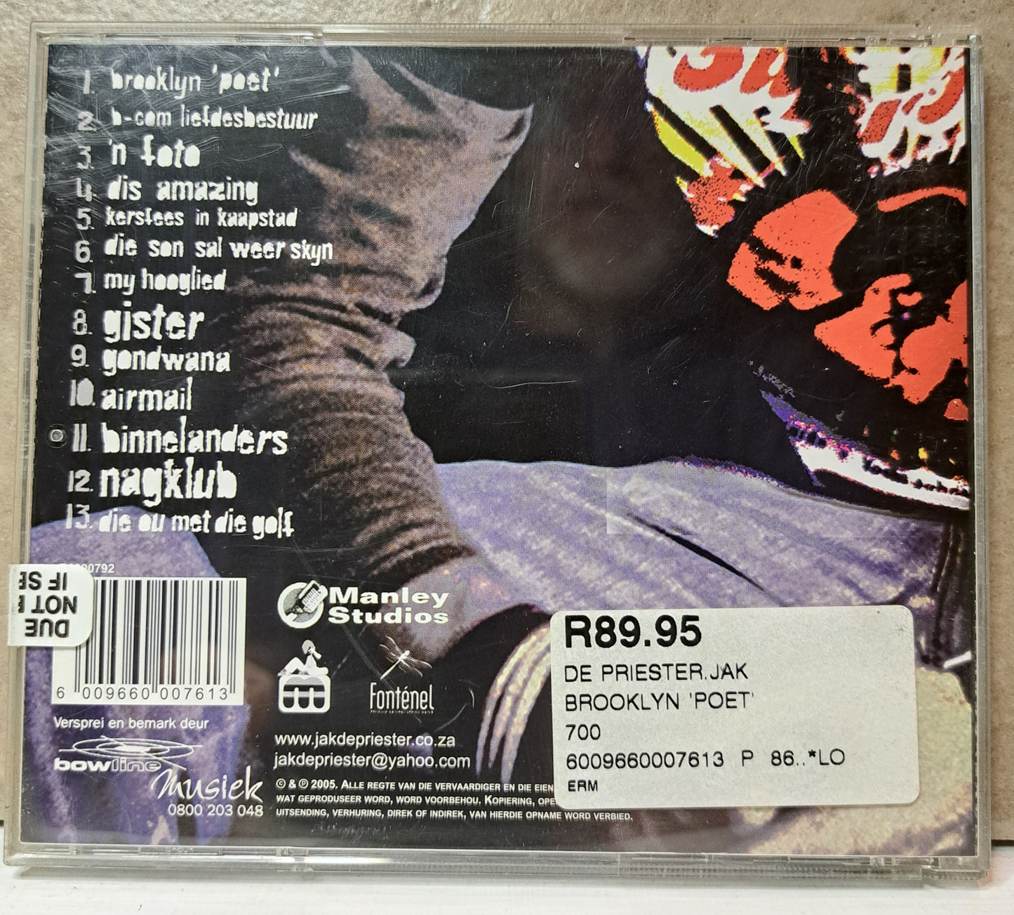 Jak De Priester - Brooklyn Poet (cd)