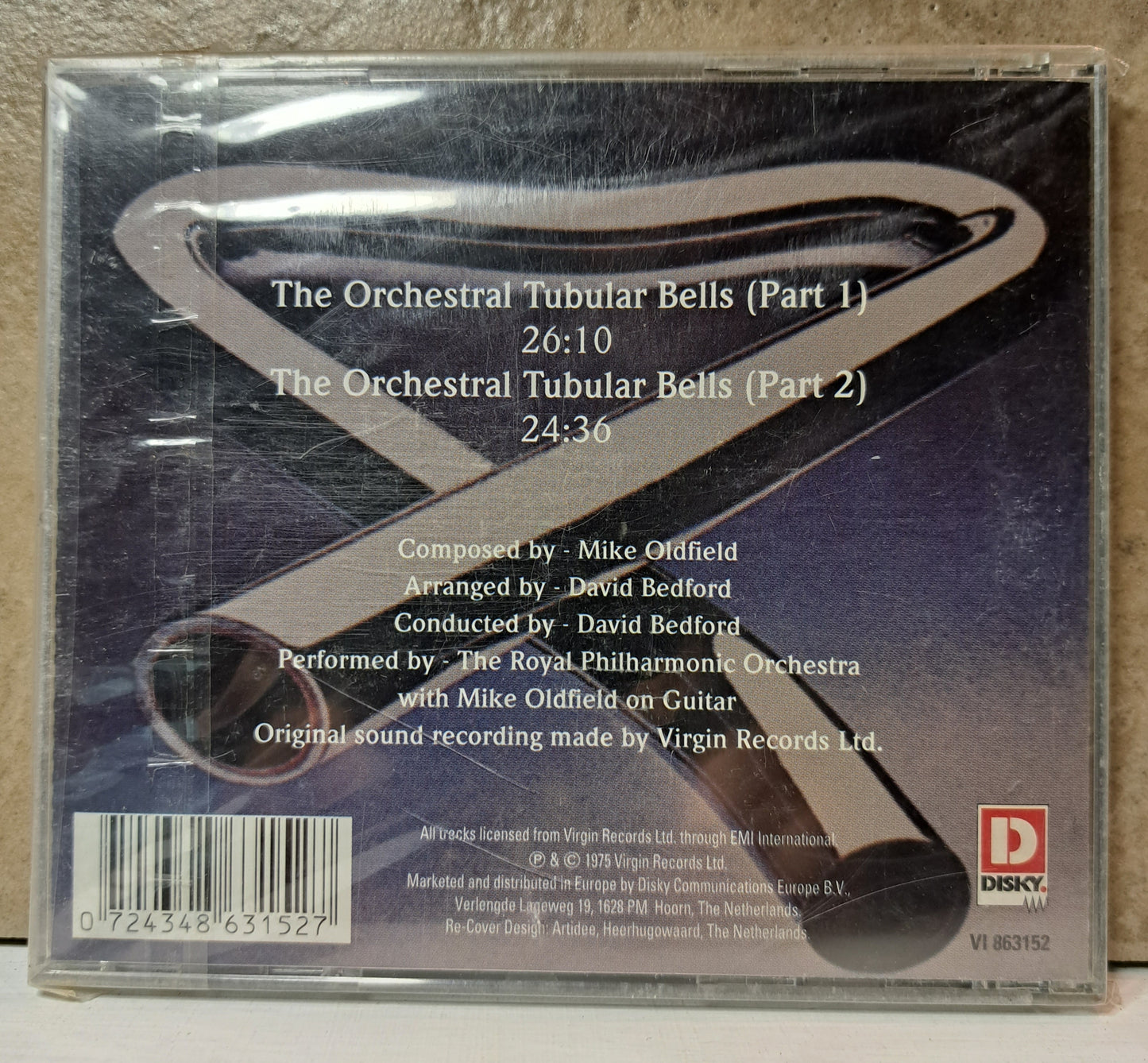 Mike Oldfield - The orchestral Tubular Bells (cd)