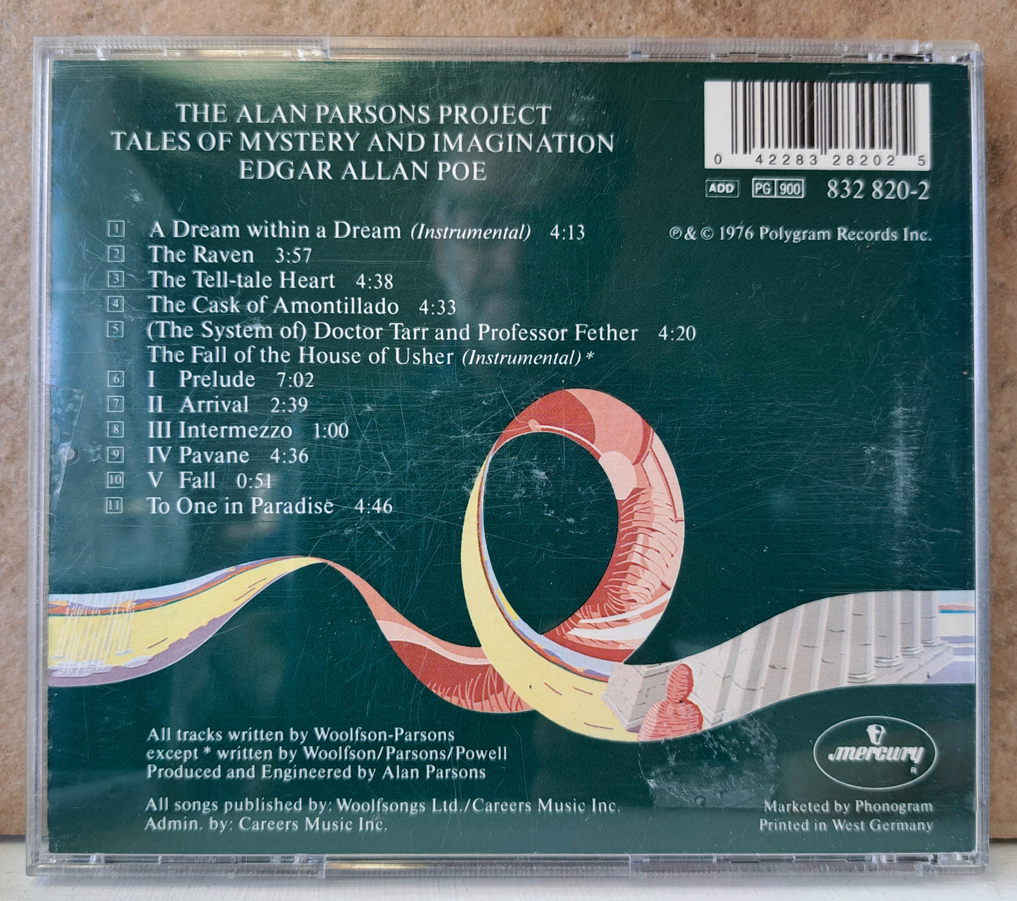 The Alan Parsons Project - Tales of mystery and imagination, Edgar Allan Poe (cd)