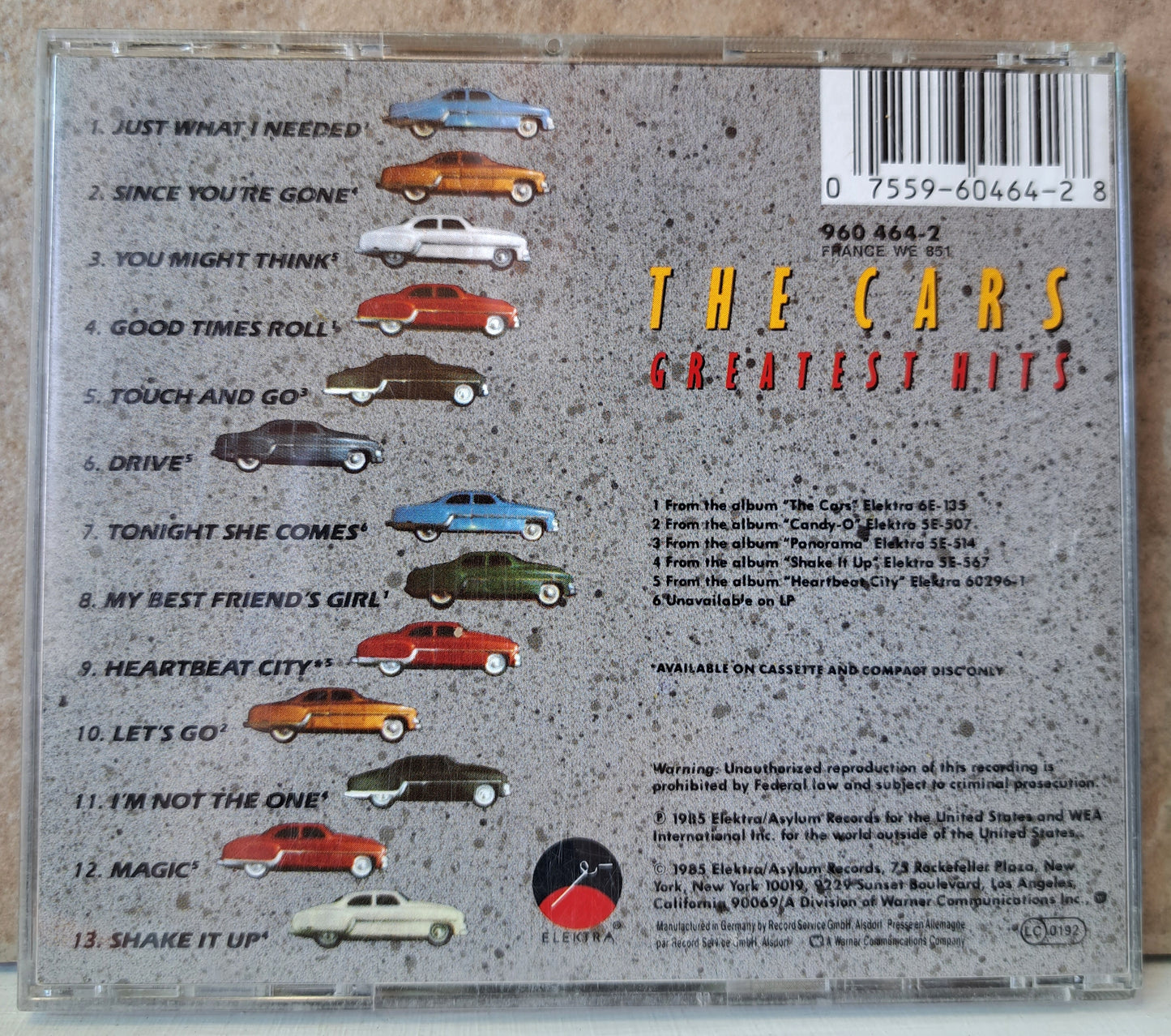 The Cars - Greatest Hits (cd)