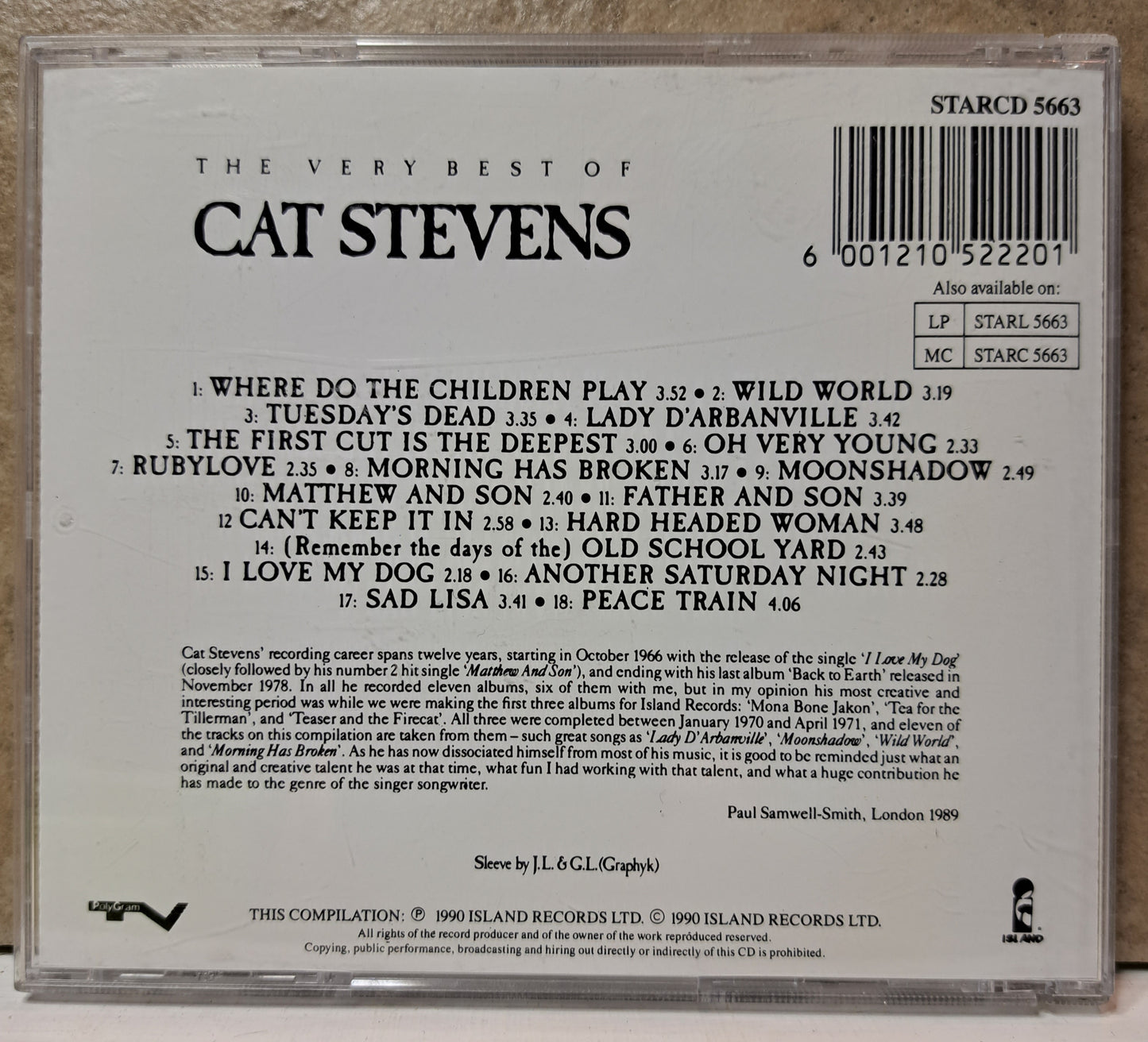 Cat Stevens -The very best of (cd)