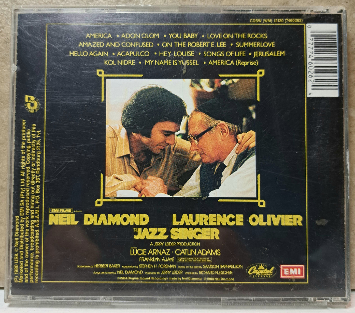 Neil Diamond - The Jazz Singer (motion picture soundtrack) cd