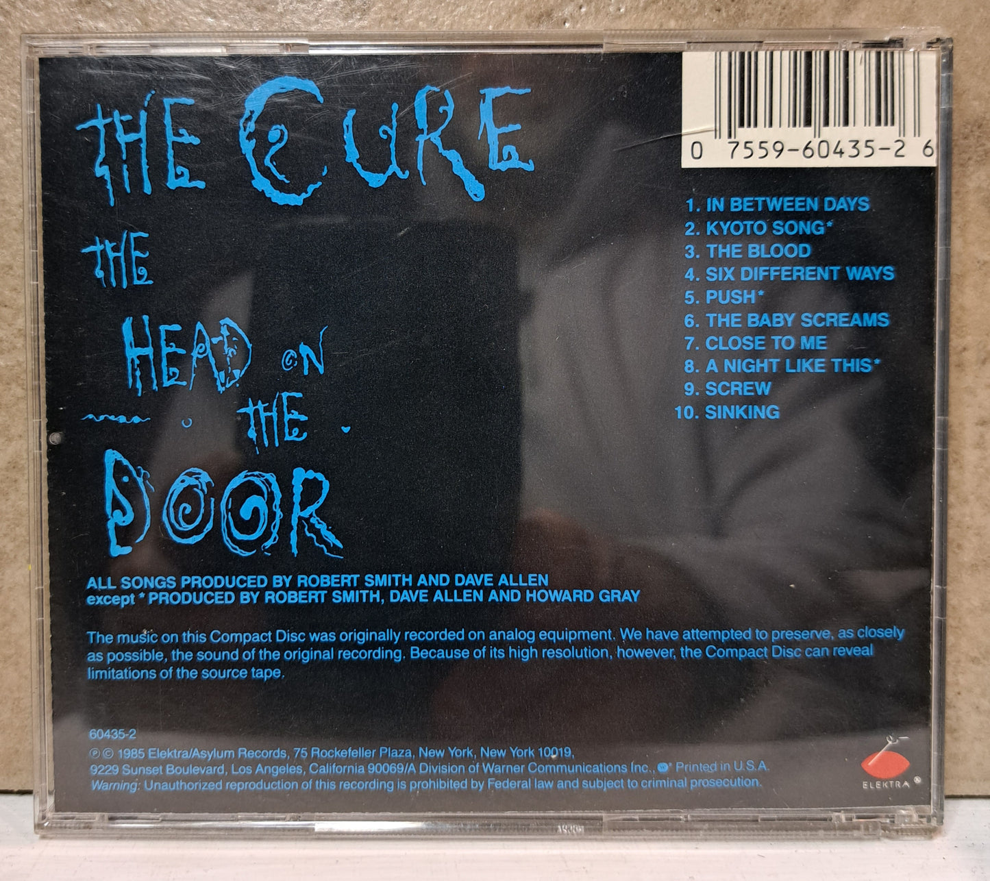 The Cure - The head on the door (cd)